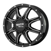 Moto Metal Wheels MO995 Satin Black Milled - Front