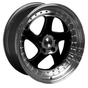 ESR Wheels SR02 Gloss Black Machine Lip