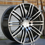Porsche Wheels 1222 22x10 5x130 Gunmetal Machined fit Cayenne GTS Turbo Sport