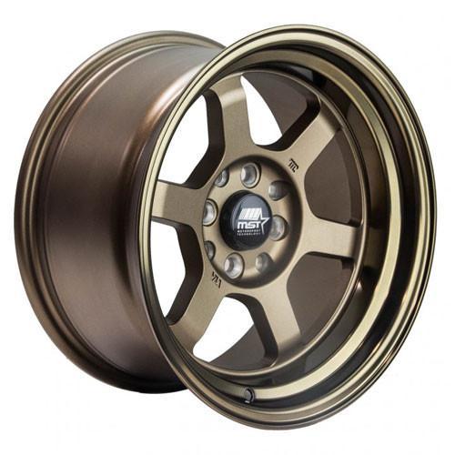 タイヤ・ホイール mst MST Wheels Time Attack Matte Bronze Bronze Machined Lip – Speed Intro