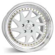 ESR Wheels SR09 White Machine Lip