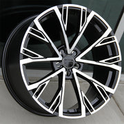 Audi Wheels 551 20x9 5x112 Black Machined fit A4 S4 A5 S5 A6 S6 A7 A8 Q3 Q5 TT