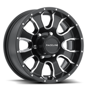 Raceline Wheels 860M-Mamba Satin Black Machined Face
