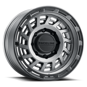 Raceline Wheels 957GB-Halo Satin Gunmetal Black Ring