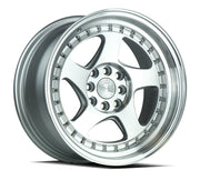 Aodhan Wheels AH01 Silver Machined Face