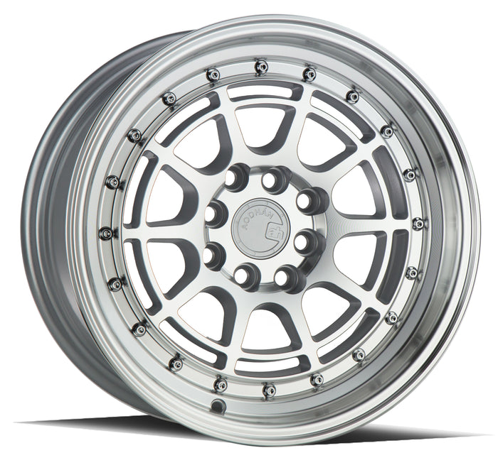 Aodhan Wheels AH04 Silver Machined Face