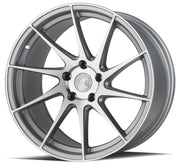 Aodhan Wheels AH09 Passenger Side Gloss Silver Machined Face