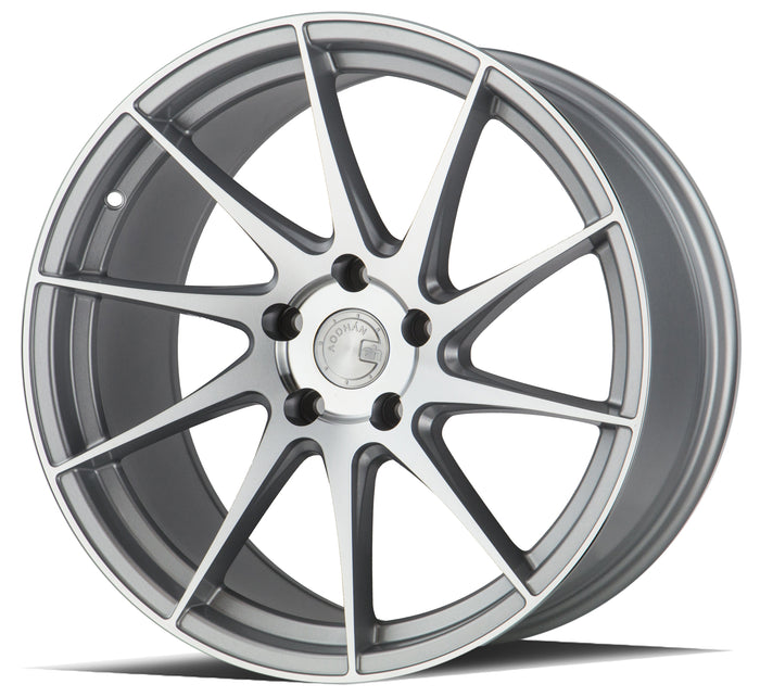 Aodhan Wheels AH09 Passenger Side Gloss Silver Machined Face
