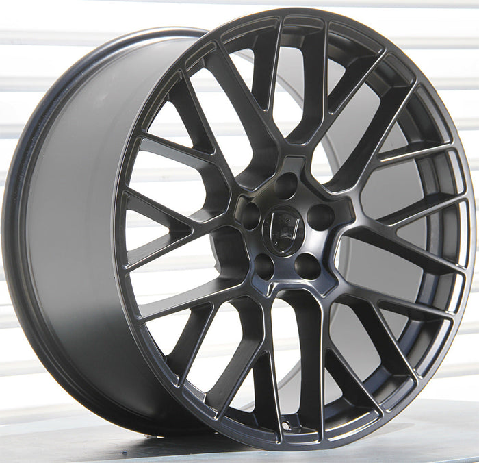 Porsche Wheels 1268 20x10 5x112 Matte Black fit Macan S GTS Turbo