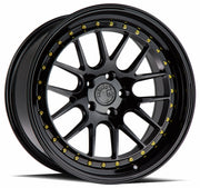Aodhan Wheels DS06 Gloss Black Gold Rivets