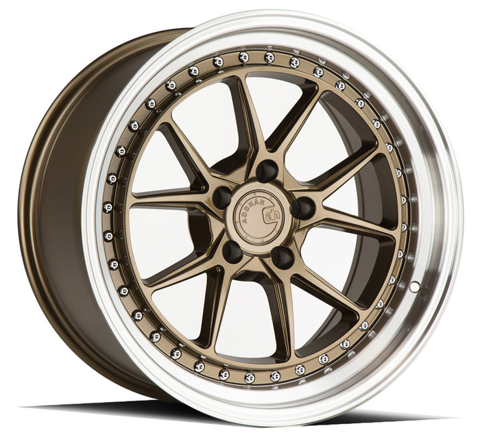 Aodhan Wheels DS08 Bronze Machined Lip