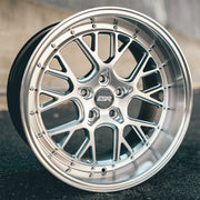 ESR Wheels CS11 Silver Machine Lip