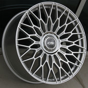 Mercedes Benz Wheels OS FF01 24x10 5x130 Silver Machined fit G Wagon G350 G400 G450 G500 G550