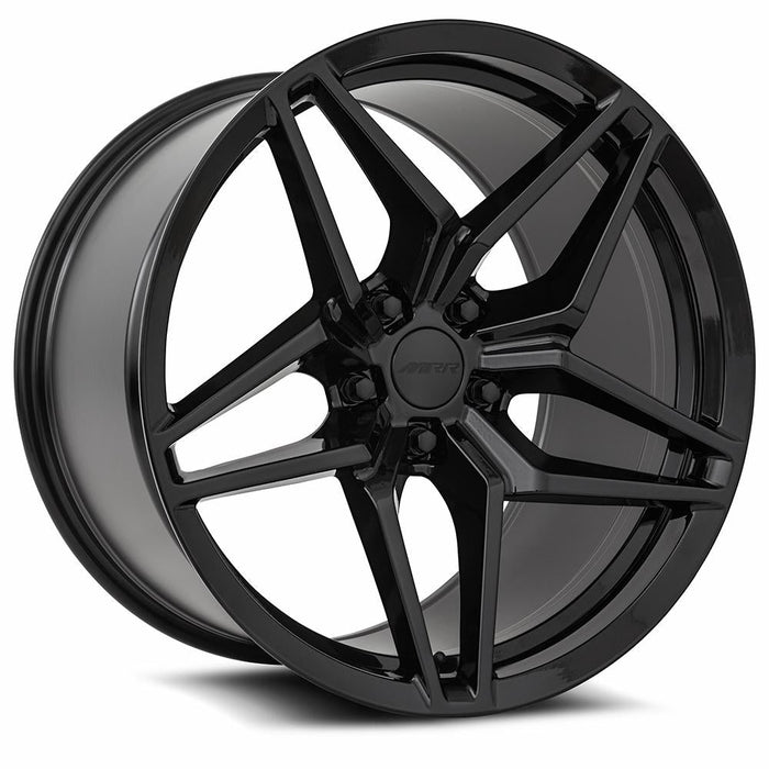 Chevy Wheels M755 19x10/19x12 5x120.65 Gloss Black fit Corvette C6 Z06 C06 ZR1 C7 Z06 C7 Z07