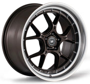 MFLow Racing Wheels MFL1 Matt Bronze Machined Lip