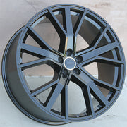 Audi Wheels 1332 18x8.5 5x112 ET35 Gloss Black fit Audi A4 S4 A5 S5 A6