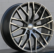 Audi Wheels 1349 21x9.5 5x112 Gunmetal Machined fit A5 S5 A6 S6 A7 A8 Q3 Q5 SQ5 Q7 Q8