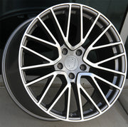 Porsche Wheels 5351 21x10 5x130 Gunmetal Machined Face fit Cayenne S GTS Turbo