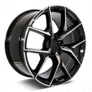 Mercedes Benz Wheels 5626 19x8/19x9 5x112 Black Machined fit A Class B Class C Class 180 200 220 300 400
