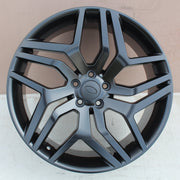 Land Rover Wheels 1180 22x9.5 5x108 Matte Black fit Range Rover Evoque Velar Discovery Sport