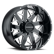 Raceline Wheels Disruptor Black Machined Face