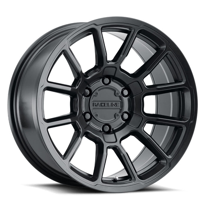 Raceline Wheels Gauge Satin Black