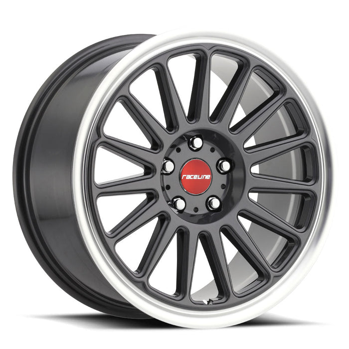 Raceline Wheels Grip Gunmetal