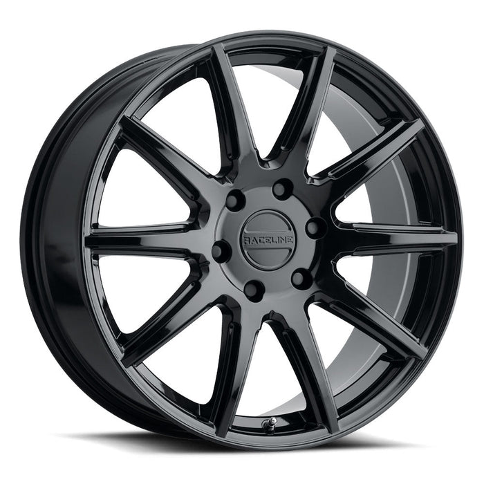 Raceline Wheels Spike Gloss Black