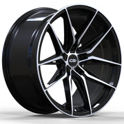 Mercedes Benz Wheels Si04 20x9.0/20x10 5x112 Black Machined fit E CL CLK SLK S SL Class 300 350 450 550