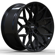 Jeep Wheels OS Si01 22x10 5x127 Gloss Black fit Grand Cherokee Wrangler Durango SRT Style
