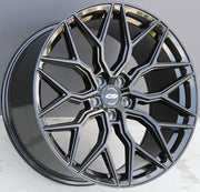 Mercedes Benz Wheels OS Si01 22x10 5x130 Gloss Black fit G Wagon G350 G400 G450 G500 G550