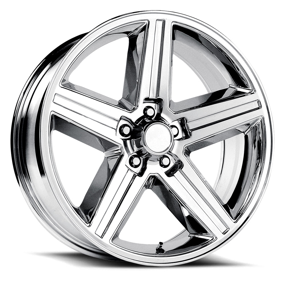 Chevy Wheels C1129 22x9 5x120.65 Chrome fit Camaro Caprice Blazer S10 ...