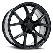 Dodge Wheels V1188 22x10 5x139.7 Matte Black fit Ram 1500 Trackhawk Style