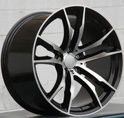 304 20x10 & 20x11 5x120 ET35 Black Machined fit BMW X5 X6 X5M X6M