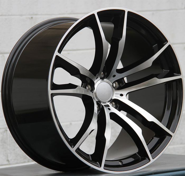 304 20x10 & 20x11 5x120 ET35 Black Machined fit BMW X5 X6 X5M X6M