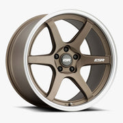 ESR Wheels Apx7 Matte Bronze Machined Lip