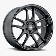 ESR Wheels Apx8 Matte Black Gloss Black Lip
