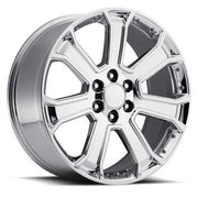 GMC Wheels RP06 20x9 6x139.7 Chrome fit Silverado Tahoe Suburban Snowflake