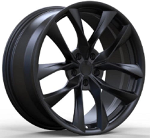 Tesla Wheels 5552 20x9.5 5x114.3 Matte Black fit Model Y Arachnid