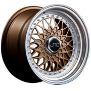 JNC Wheels JNC004 Matte Bronze Machine Lip