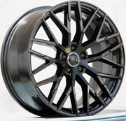 Audi Wheels 1349 19x8.5 5x112 Black fit A3 S3 A4 S4 A5 S5 A6 Q3 Q5