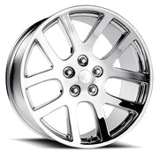 Dodge Wheels V1136 20x9 5x139.7 Chrome fit Ram 1500 Viper SRT10 Style