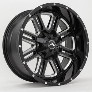 American Offroad Wheels A106 Black Milled