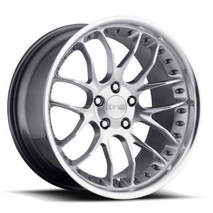 MRR Wheels GT7 Hyper Silver Machined Lip
