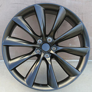 Tesla Wheels 1356 20x8.5 5x114.3 Matte Black fit Model 3
