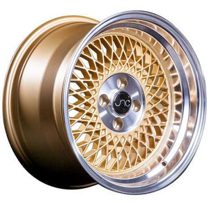 JNC Wheels JNC031 Gold Machined Lip