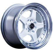 JNC Wheels JNC009 White Machined Lip