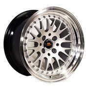 MST Wheels MT10 Silver Machined Face
