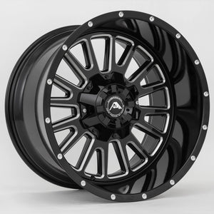 American Offroad Wheels A105 Black Milled