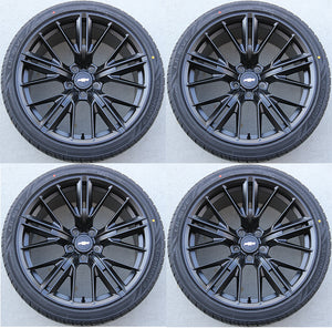 Chevy Wheels F17 20x10/20x11 5x120 Matte Black fit Camaro ZL1 Edition